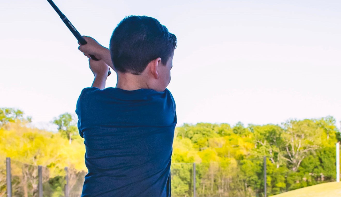Man says boy taking "practice swings" in fairway was "INCONSIDERATE" and "RUDE"