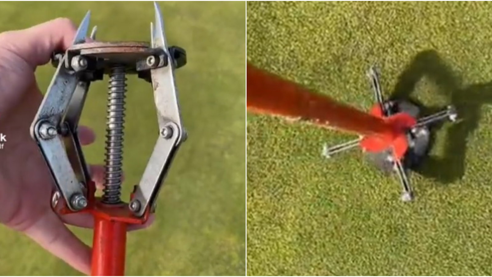 Is this the coolest pitch mark repairer you have ever seen?
