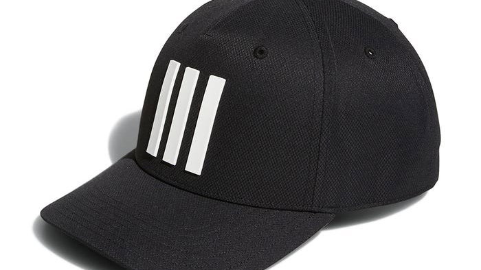 adidas Golf Cap - Tour 3 Stripes Snapback