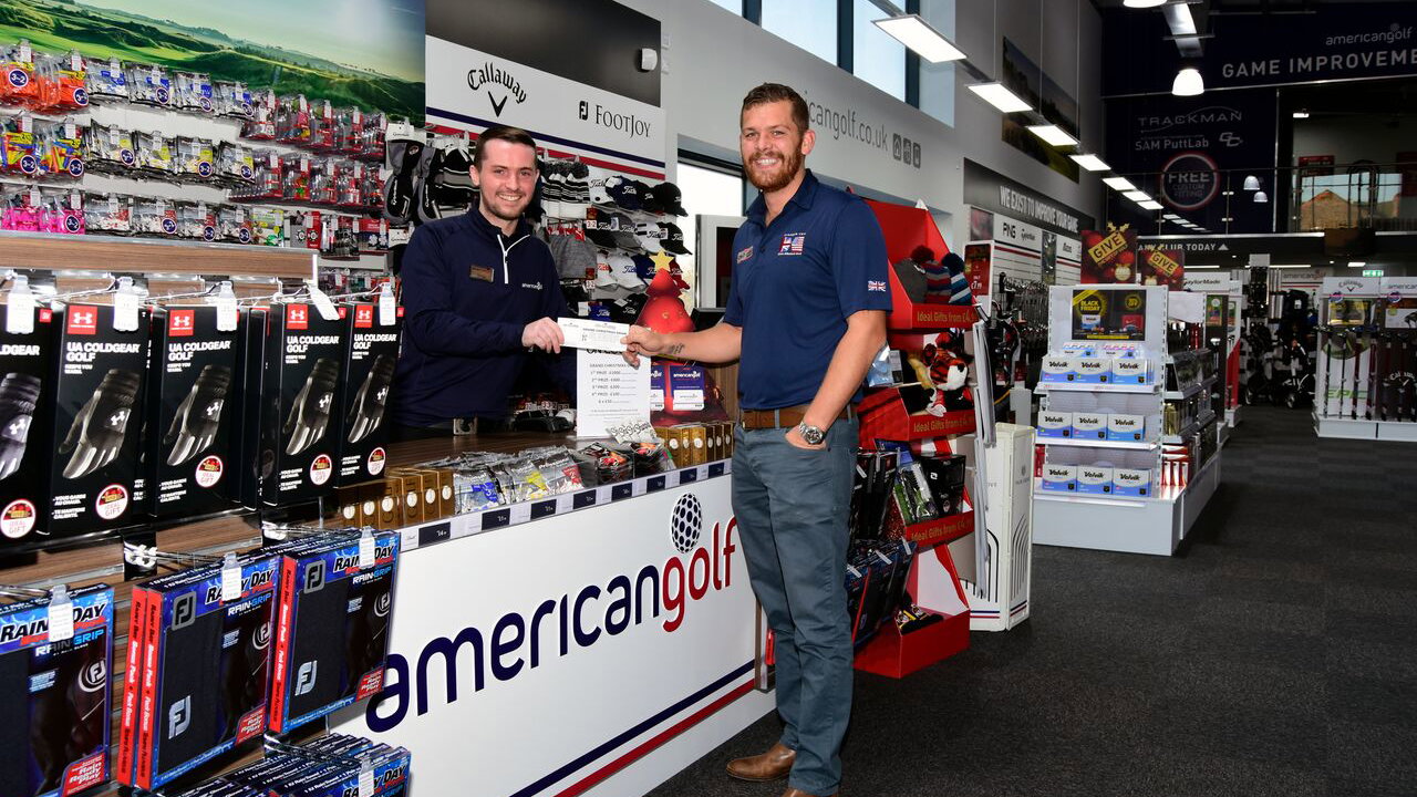American Golf's charity Xmas raffle giving away some HUGE golf prizes!