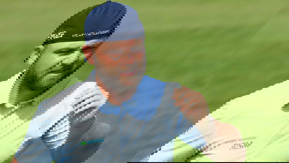 WATCH: Andy Sullivan holes out OUTRAGEOUS golf shot in his garden!