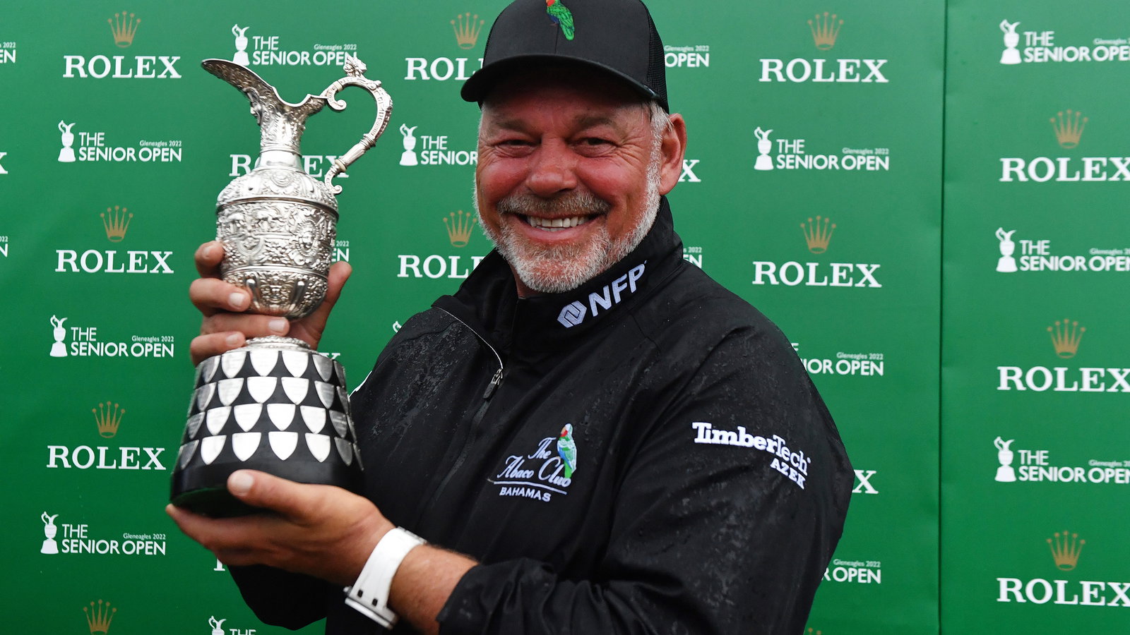 WATCH: Darren Clarke had the funniest reaction to claiming second Claret Jug