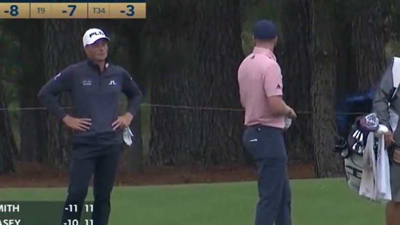 Daniel Berger and Viktor Hovland in ALTERCATION over drop at The Players