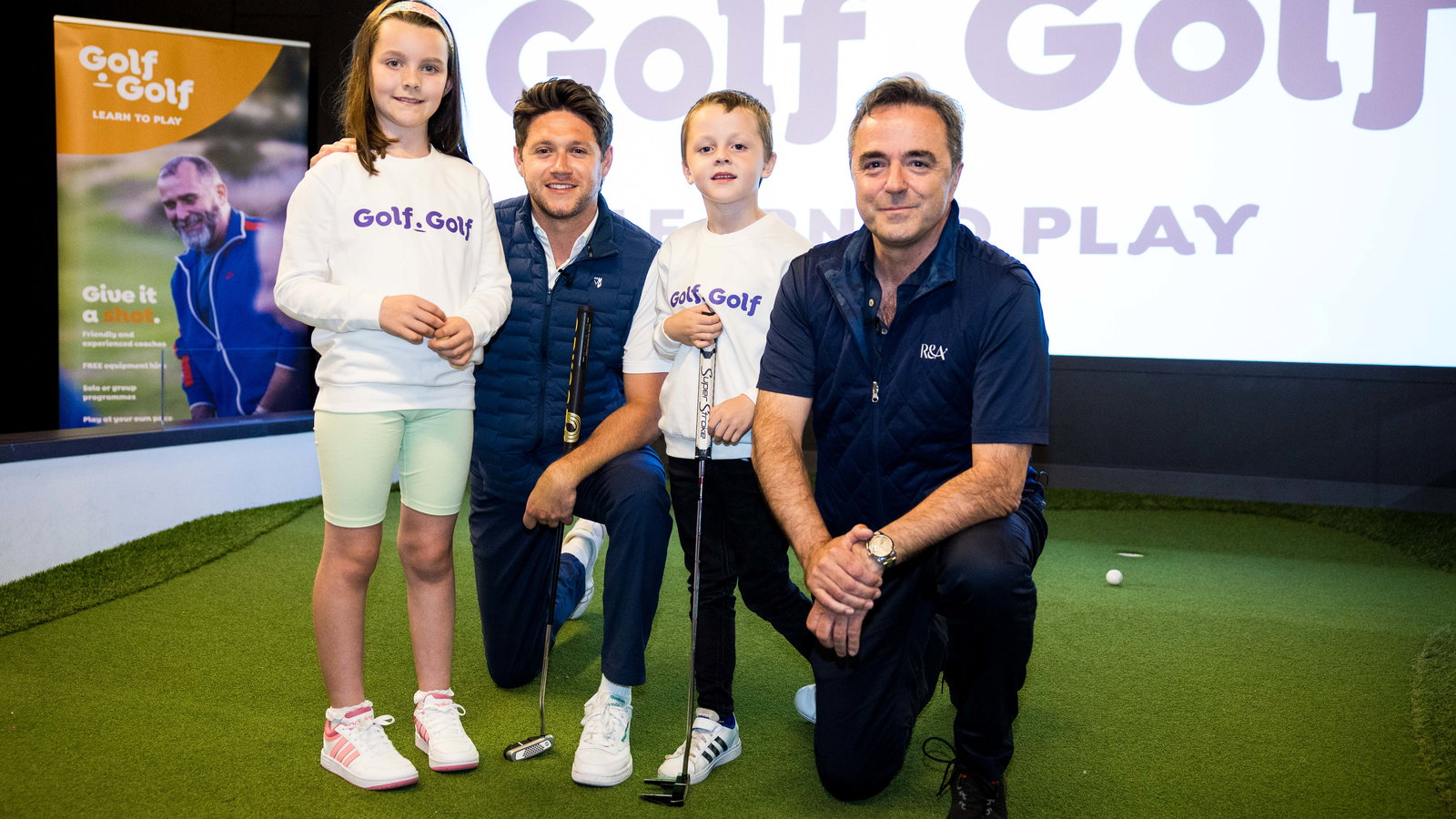 Niall Horan and Gareth Bale back R&A's exciting new learn to play initiative