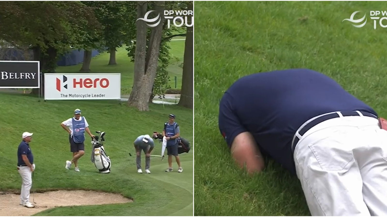 WATCH: Has Thomas Bjørn already locked up the LUCKIEST shot of the year?!