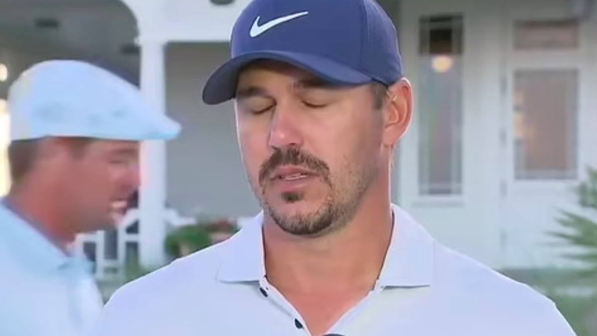 Brooks Koepka reveals what Bryson DeChambeau said to cause his EYE ROLL reaction