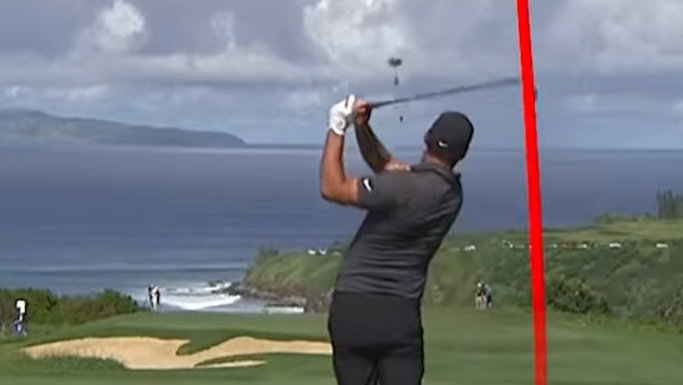 WATCH: Brooks Koepka hits a wedge shot on PGA Tour that goes 10,000 YARDS