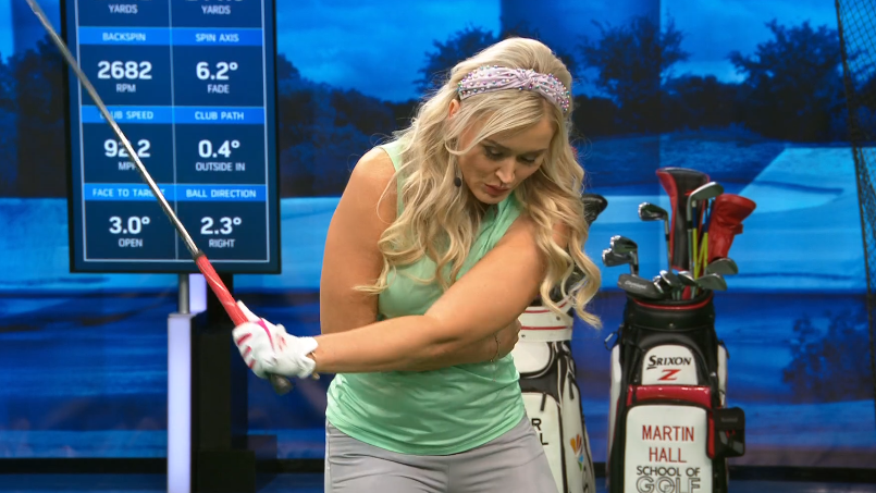 How the ONE-ARM downswing drill can help any golfer of any age...