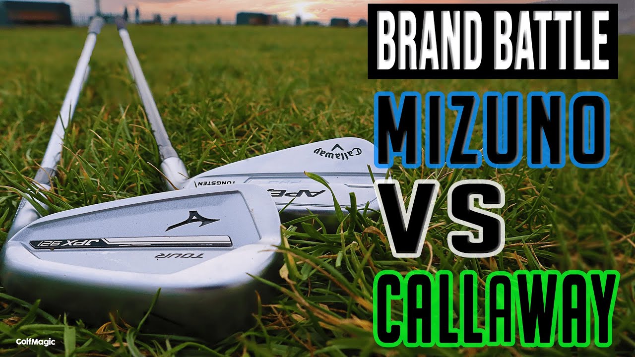 Callaway Apex Pro vs Mizuno JPX 921 Tour | Best Irons 2021 | Golfmagic