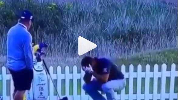 WATCH: Who saw Bryson DeChambeau go crazy on the Open range?!