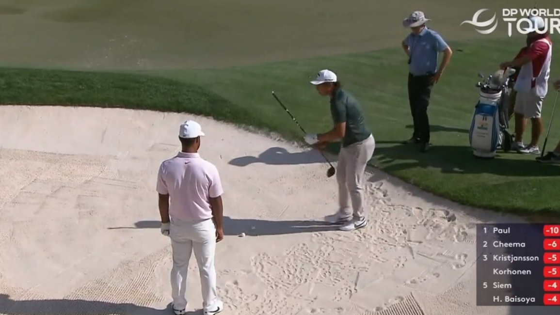 Golf fans BLAST "ridiculous and unnecessary" bunker ruling on DP World Tour