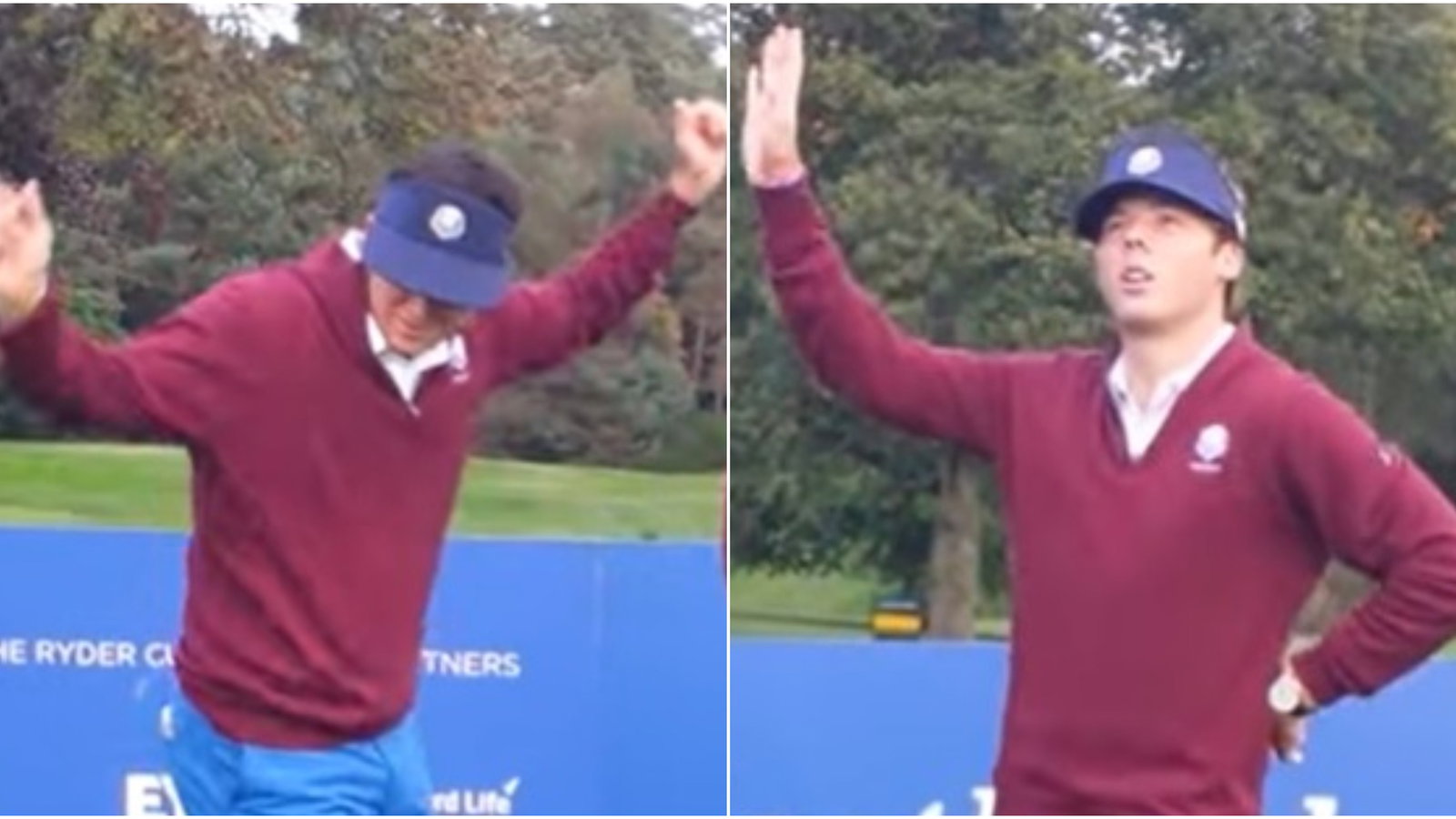 "You can't un-see that" Watch a young Sam Burns show off his birdie dance!