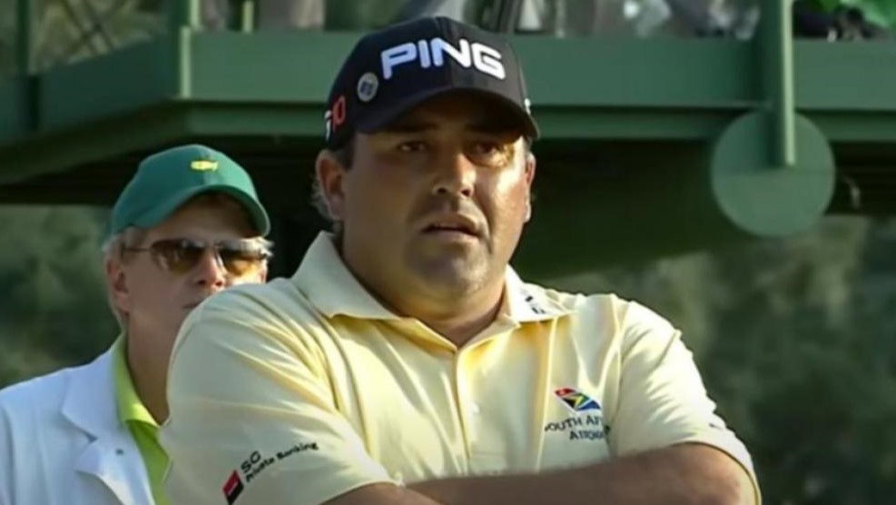 Golf fans stunned as out of prison Angel Cabrera nearly beats PGA Tour wannabes