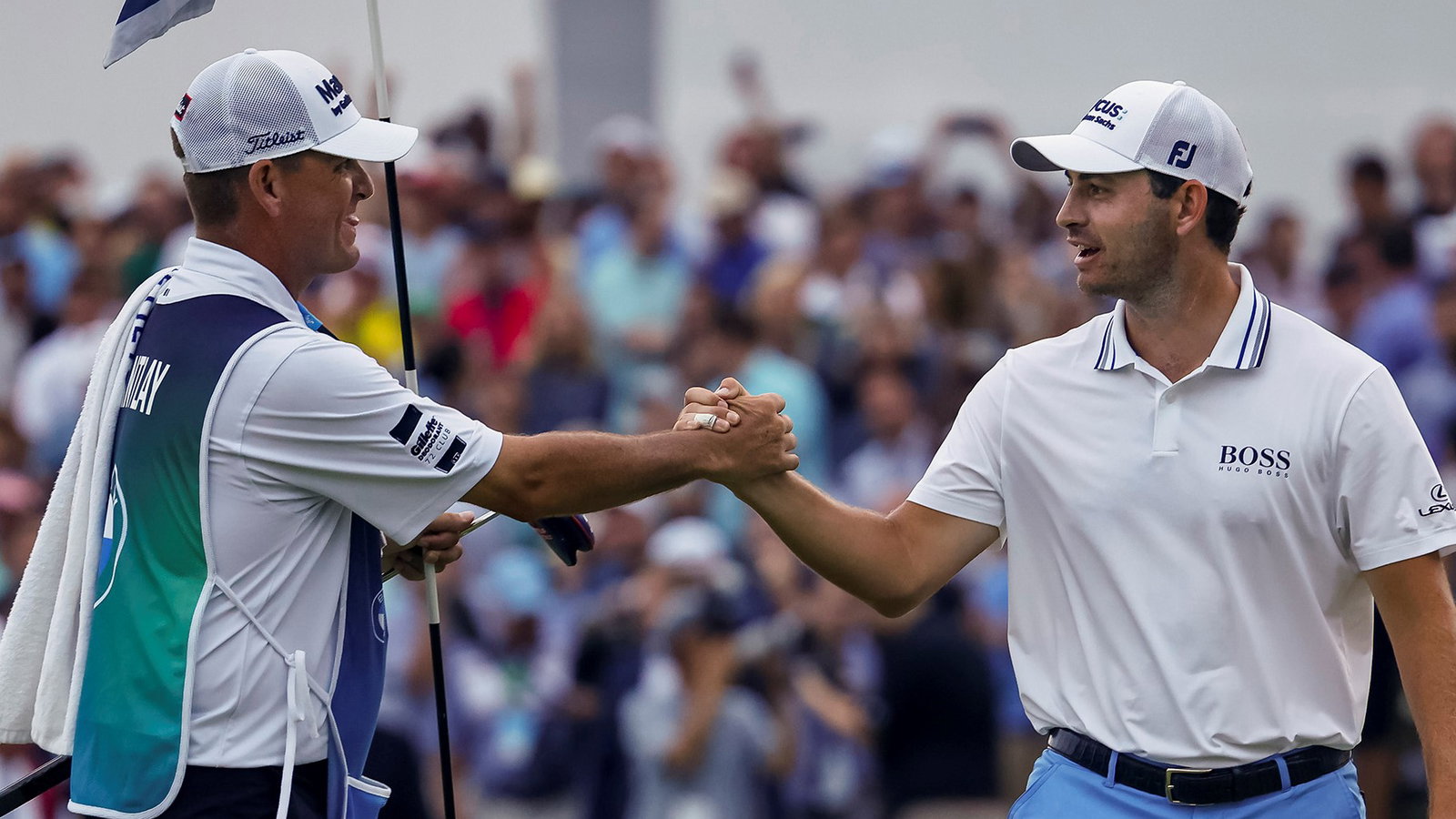 Cantlay's caddie on DeChambeau comment: "It added a little bit of SPICE!"