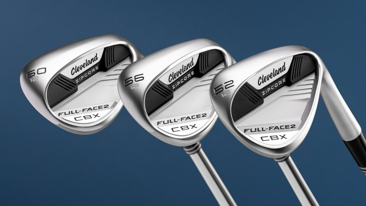NEW: Cleveland Golf CBX Full Face 2 Wedges with largest CBX face ever