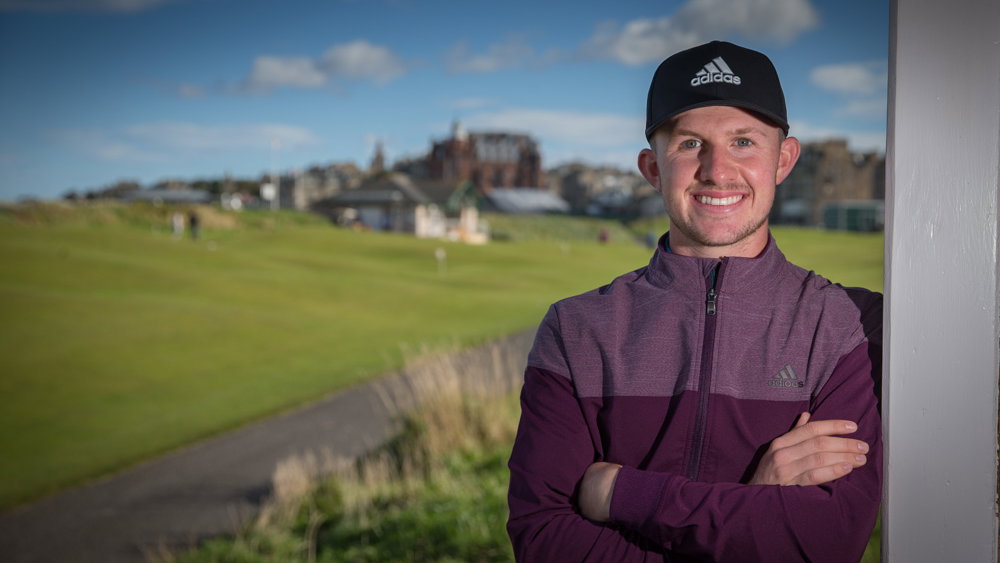 connor syme signs for adidas golf