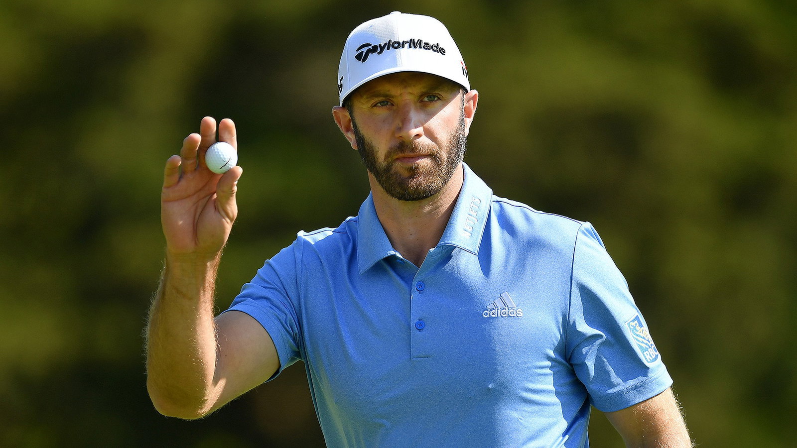 Lucas Bjerregaard is using a COAT HANGER as a training aid at US Open