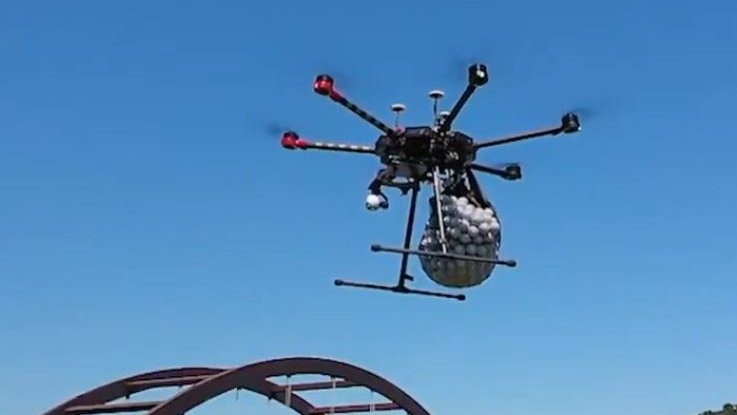 PGA Tour uses DRONE DROP to predict winner of WGC-Dell Technologies Match Play