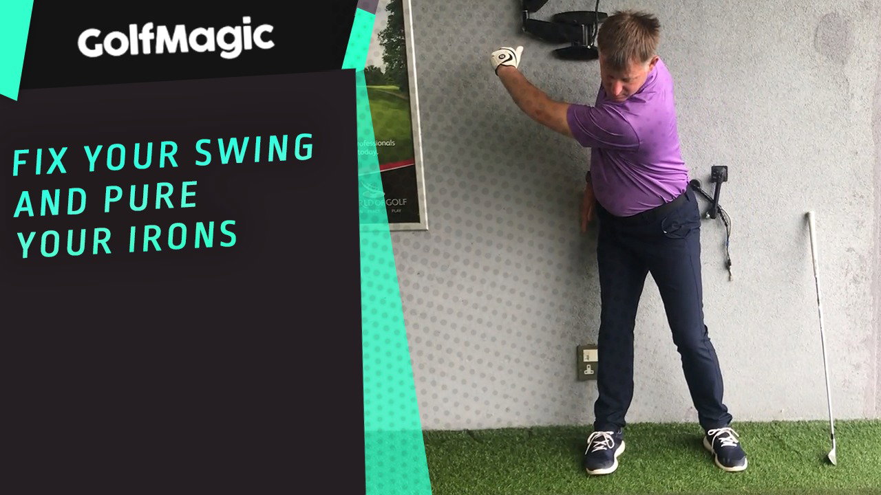 WATCH: How to play one of the SCARIEST golf shots in the game...