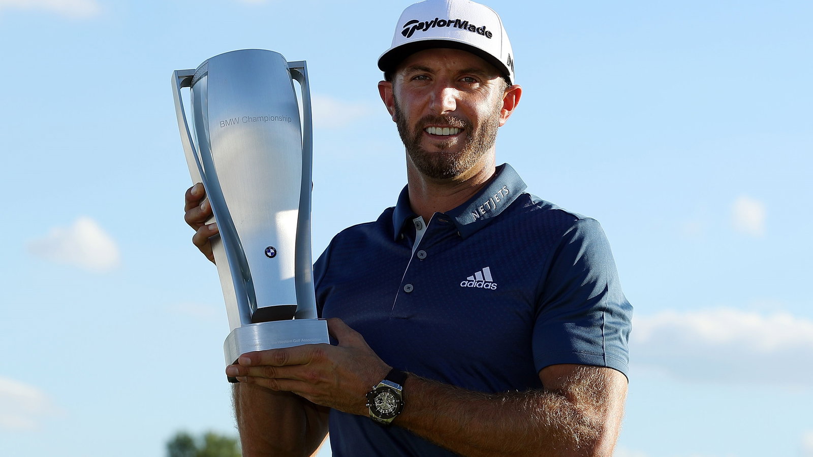 dustin johnson wins bmw championship
