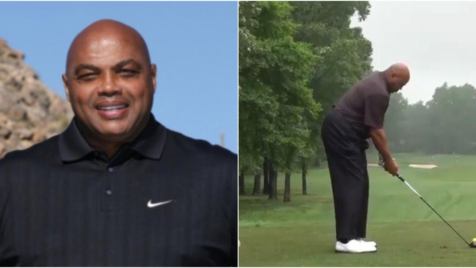 Charles Barkley golf swing: Former NBA superstar BOASTS handicap back to a 10