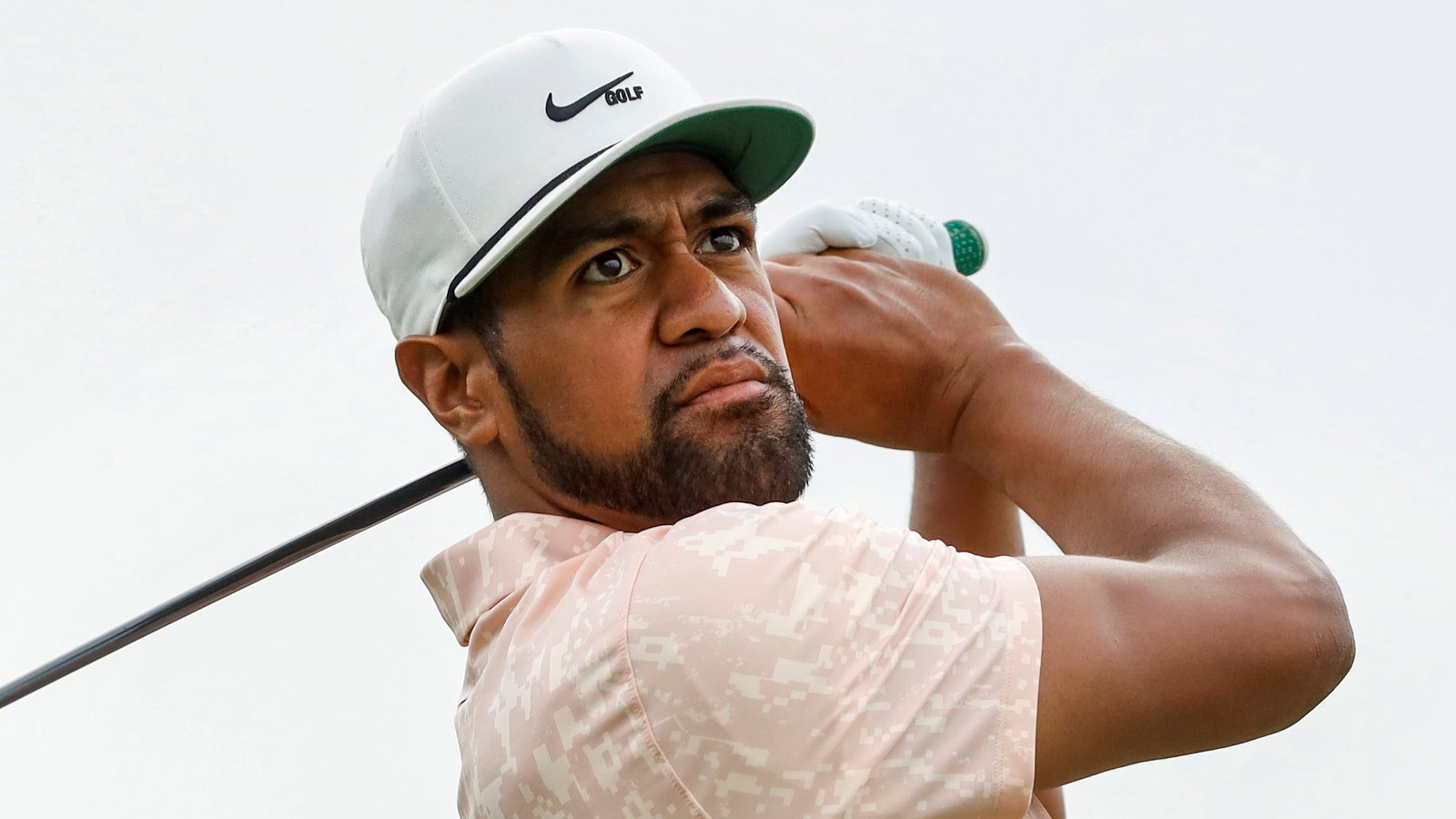 Tony Finau TAKES OUT DRONE with his divot during video shoot!