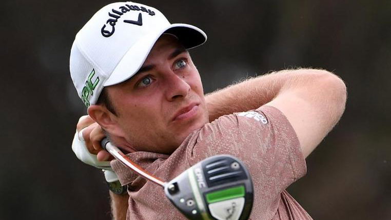 Guido Migliozzi challenges in rain-delayed ISPS Handa Championship first round