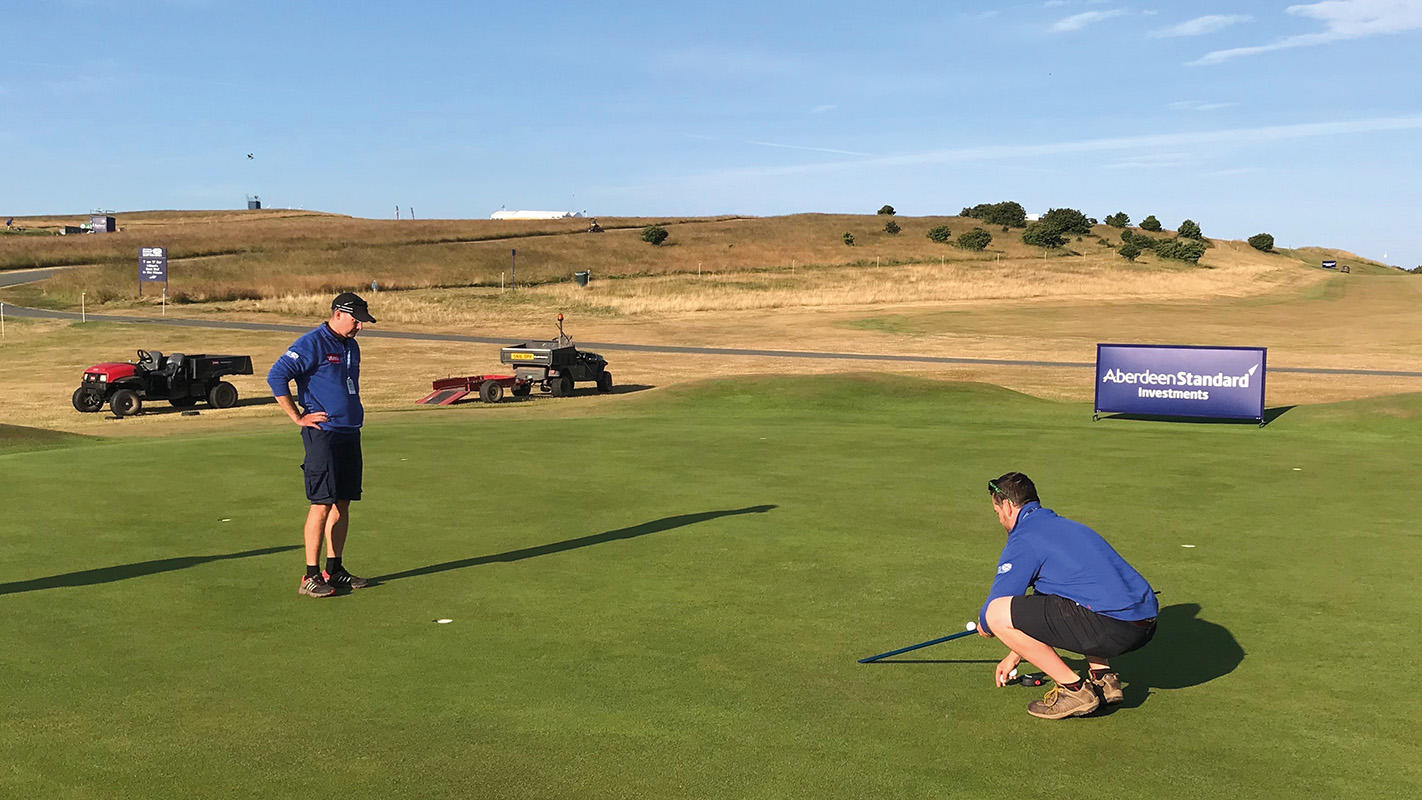 Yobs tear apart SEVEN greens with golf clubs in shocking vandal attack