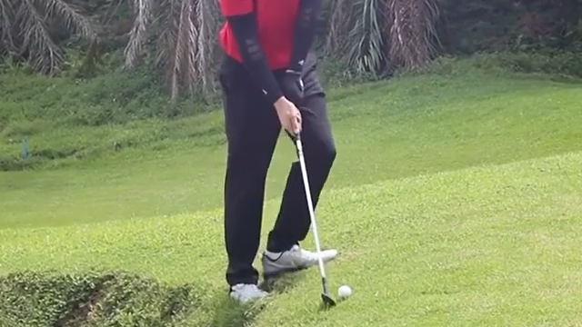 Here's the ruling when a golfer takes their club away and the ball moves!