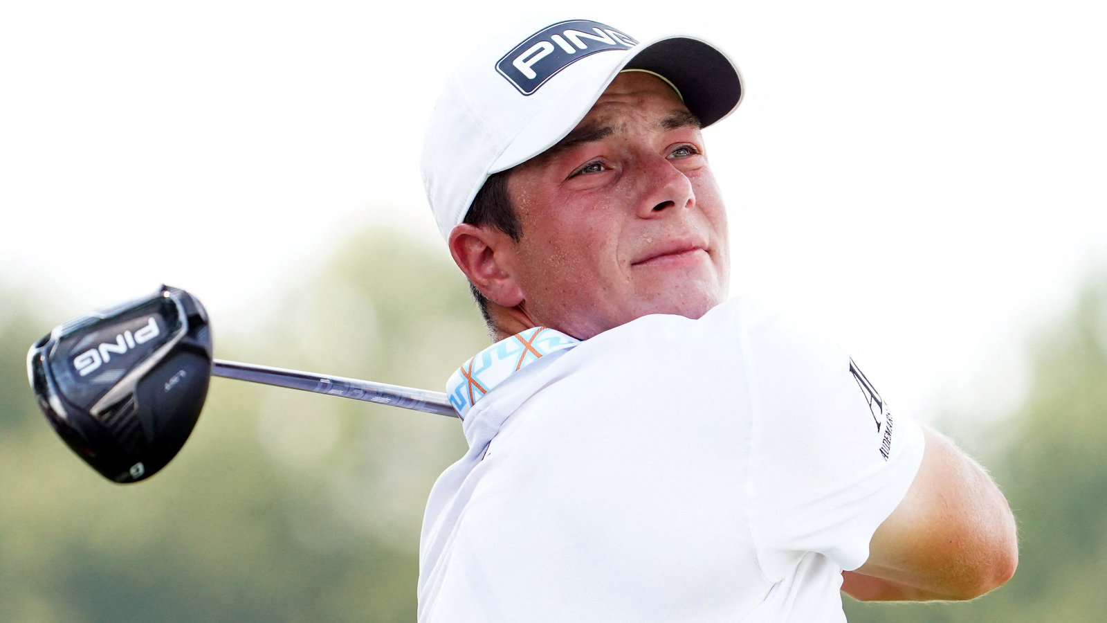 Viktor Hovland marches six shots clear with $18m on line at Tour Championship
