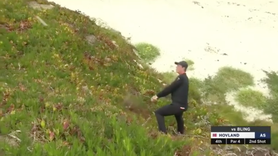 WATCH: Is THIS the birdie of the entire season at Pebble Beach?!