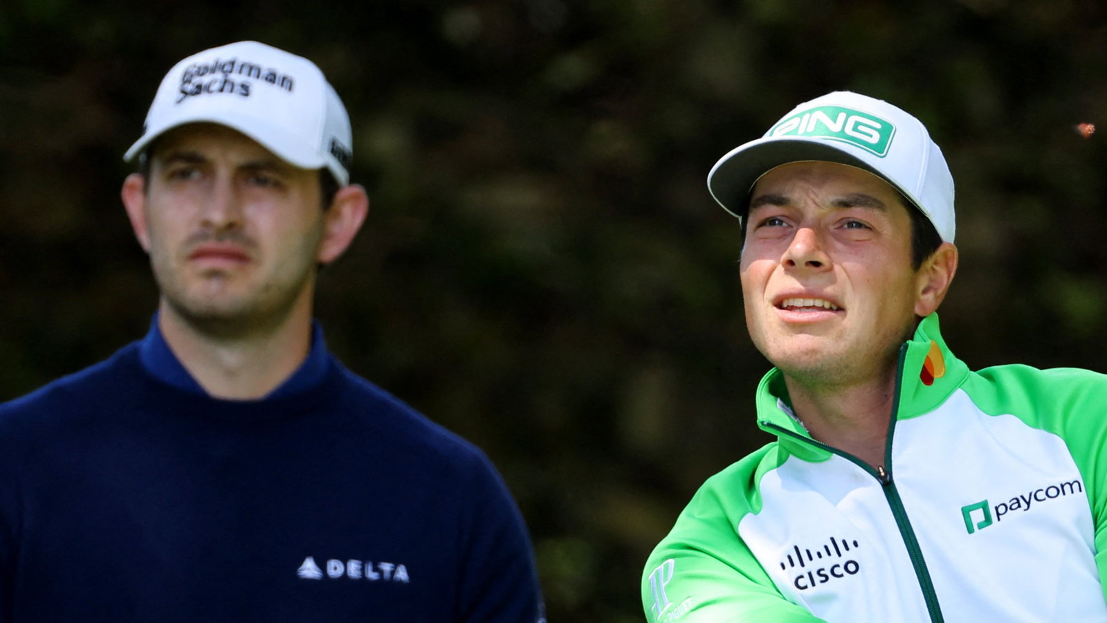 Viktor Hovland could not wait any longer for Patrick Cantlay at The Masters!