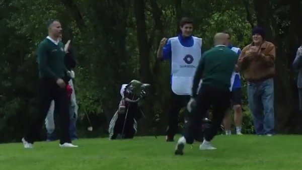funniest moments from icons of football golf tournament