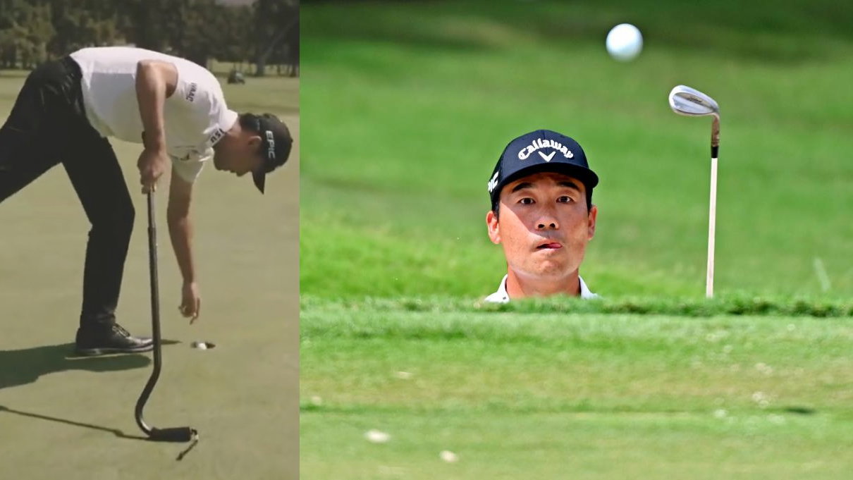 WATCH: Kevin Na walks in putt with CANE ahead of 19th PGA Tour season