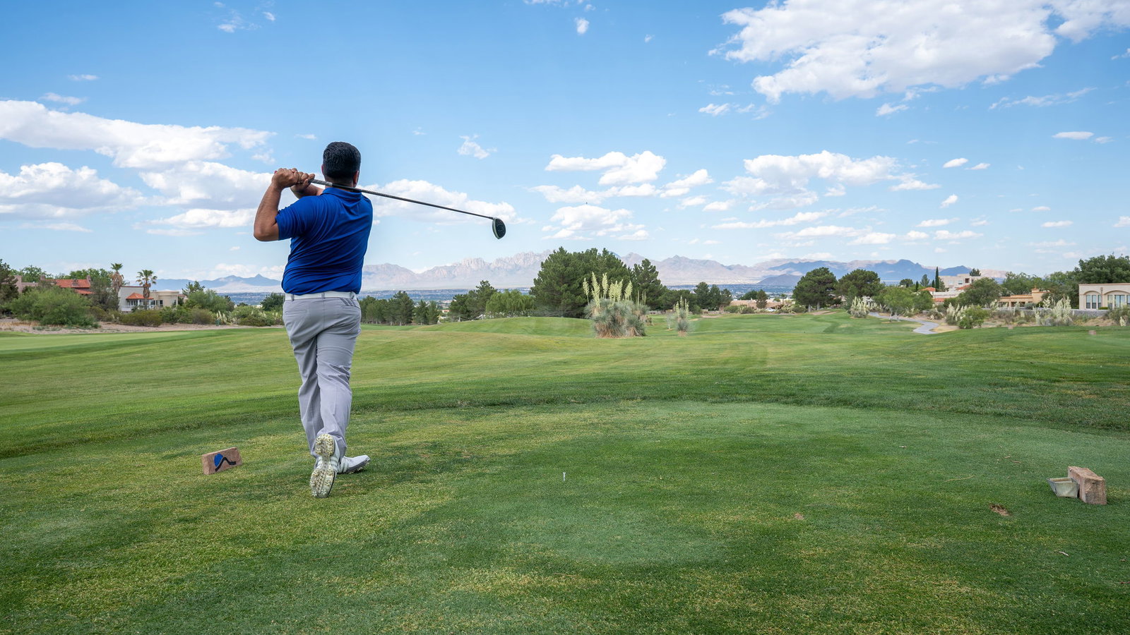 Can I take my shot again if I accidentally hit my ball during practice swing?