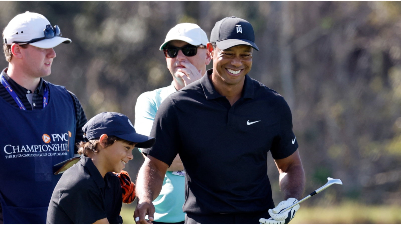 Tiger Woods and Charlie Woods: The best shot tracers from the PNC Championship
