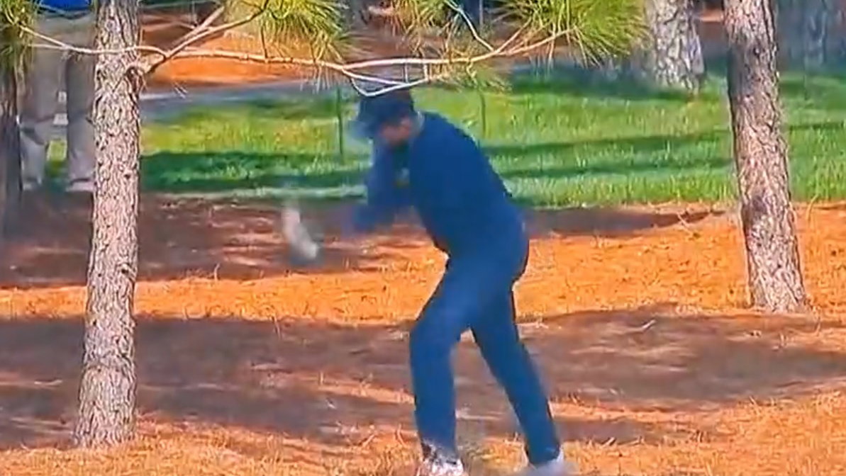 Strop alert at The Players! Justin Rose SMASHES his fairway wood