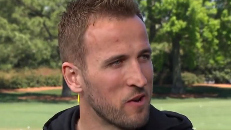 What is Harry Kane doing in the Sky Sports Golf studio at The Masters?!