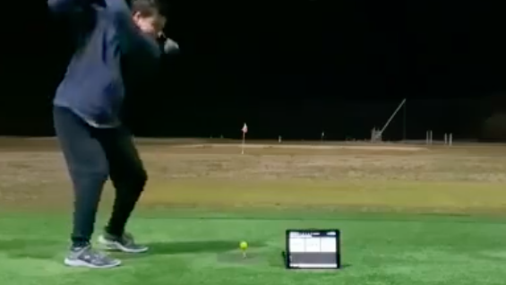 Golfer hits a drive 338 YARDS while using a children's driver!