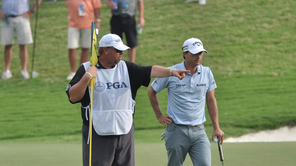 Caddie takes blame for unraked bunker at US PGA