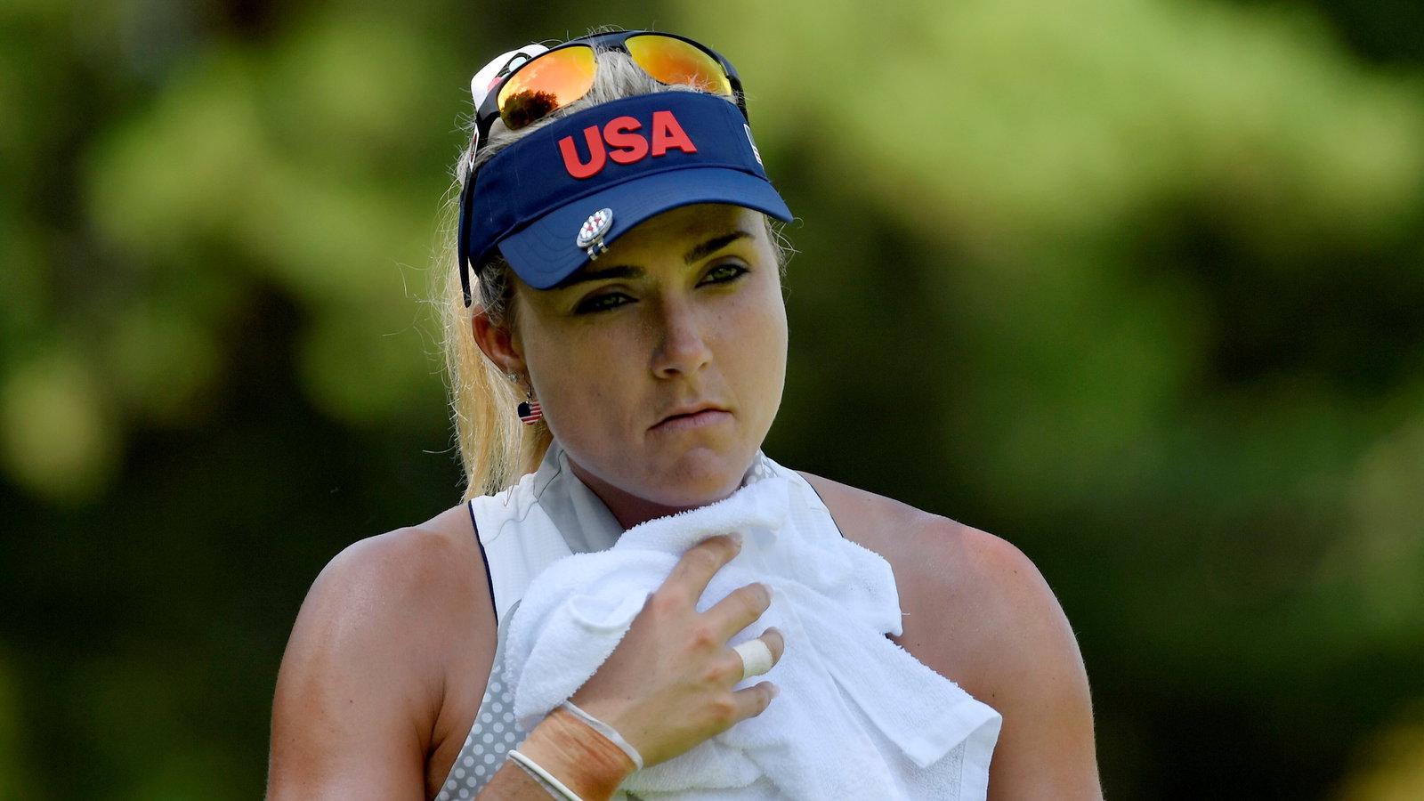 Lexi Thompson's caddie forced out of Olympic R1 due to HEAT EXHAUSTION