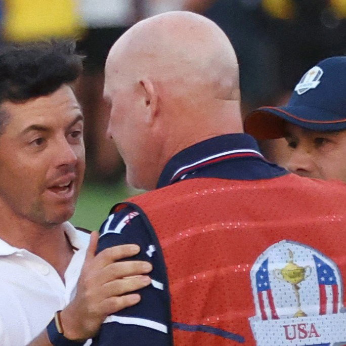 Fred Couples reveals what Rory McIlroy said to Joe LaCava on 18 at Ryder Cup