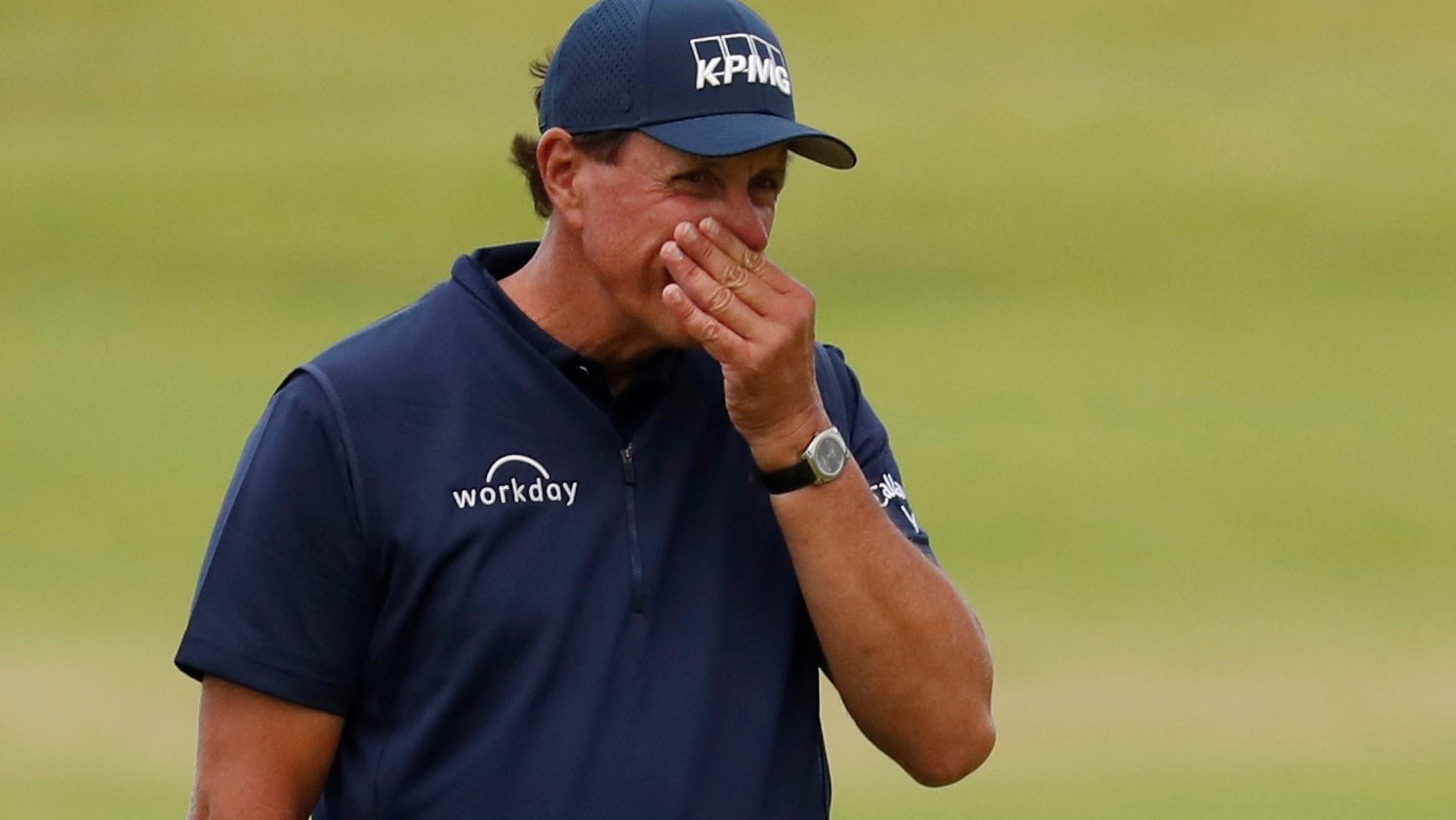 Phil Mickelson is using an ARMLOCK putter at the WGC-FedEx St Jude Invitational
