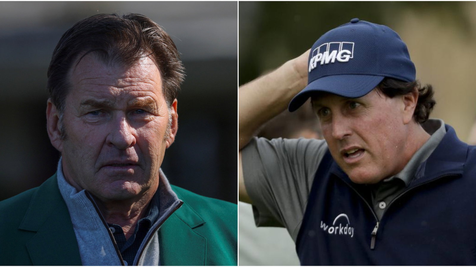 Sir Nick Faldo and Jim Nantz offer contrasting thoughts on Phil Mickelson