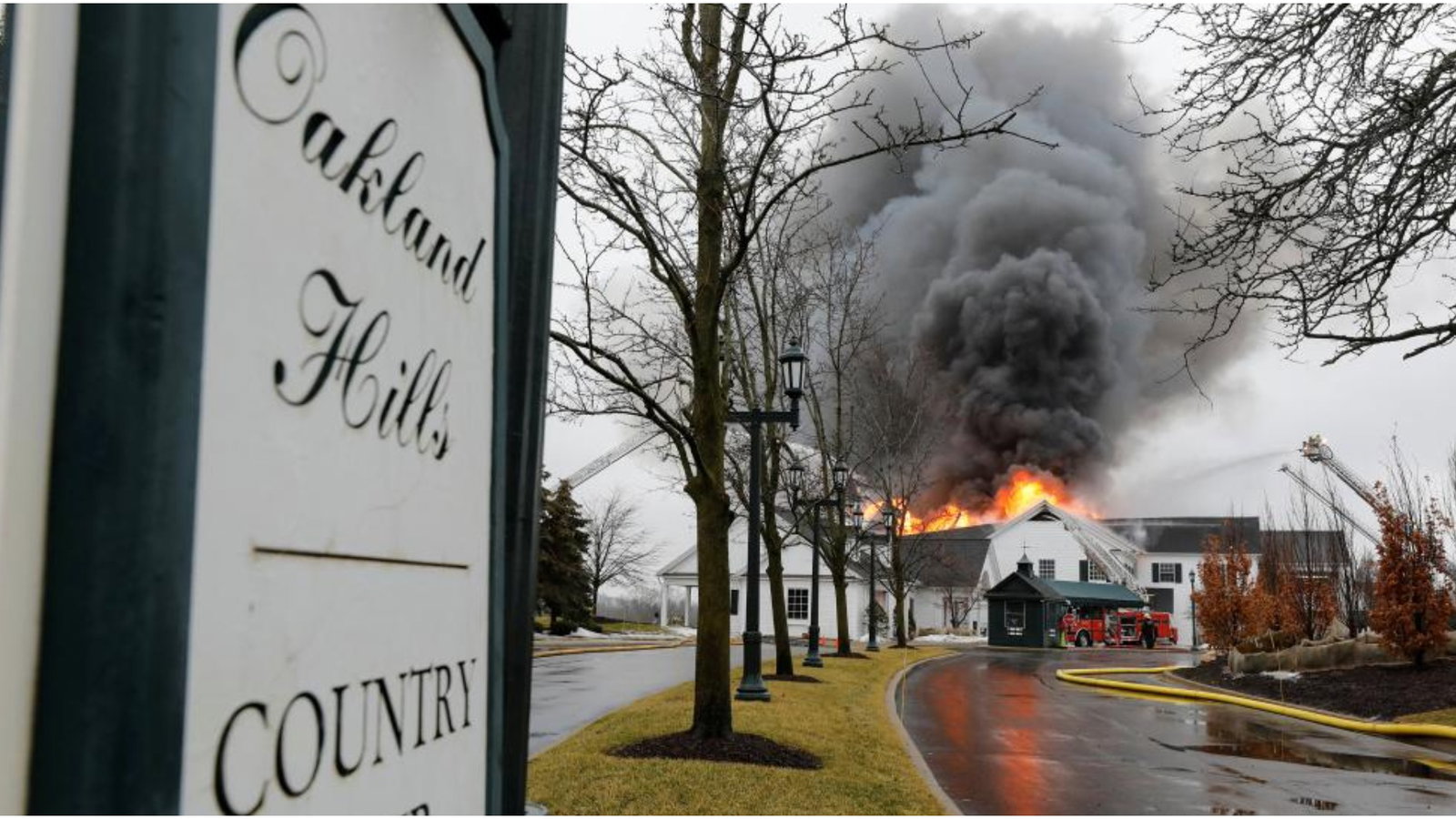 Fire chief reveals possible cause of Oakland Hills Country Club fire