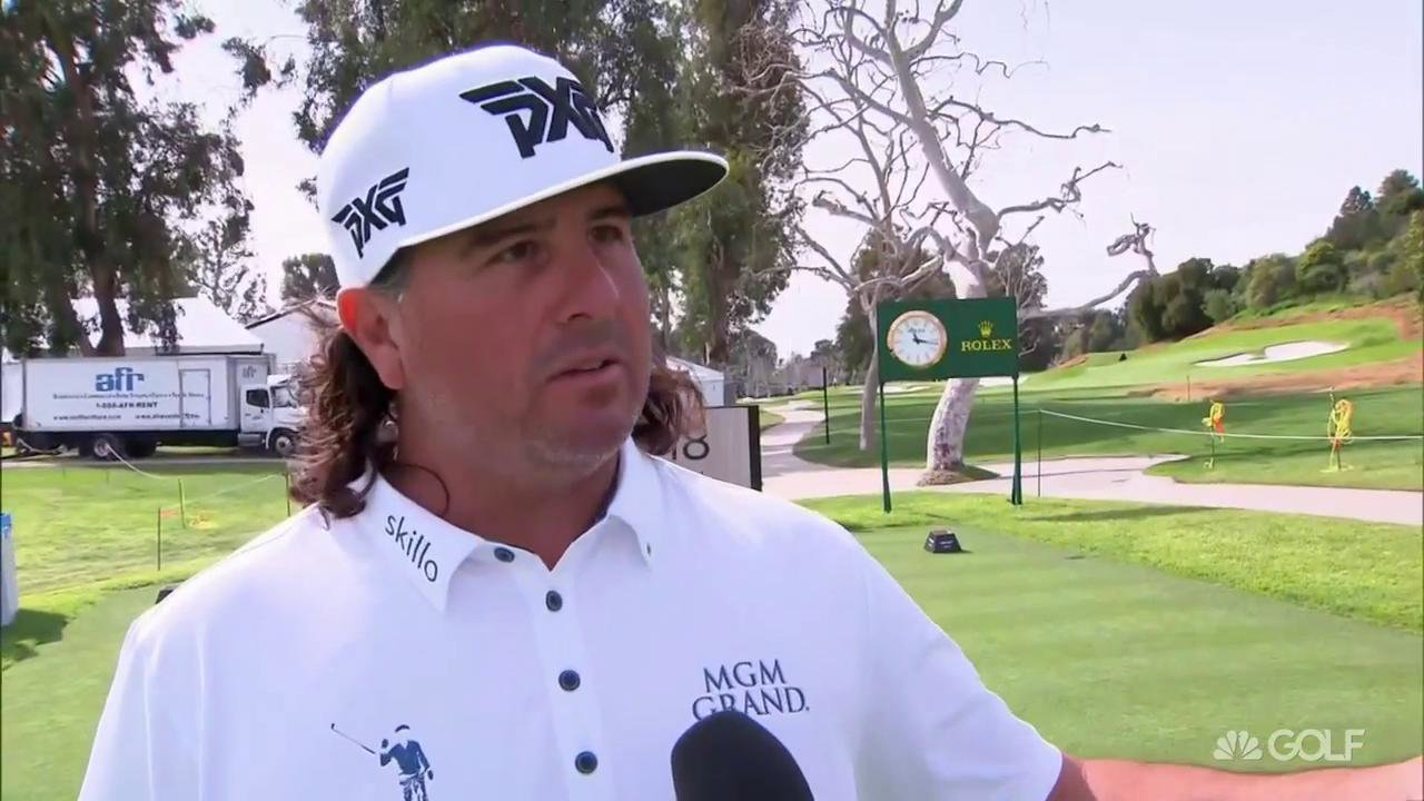 WATCH: Pat Perez's PXG driver head flies off on range at US PGA!