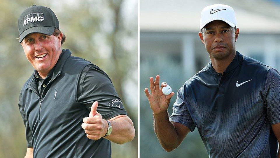 This Mickelson-Woods stat is potentially very freaky this week!