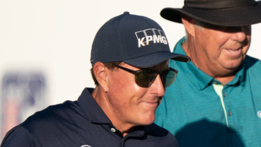 Phil Mickelson weighs in on GolfMagic debate about black socks worn in golf
