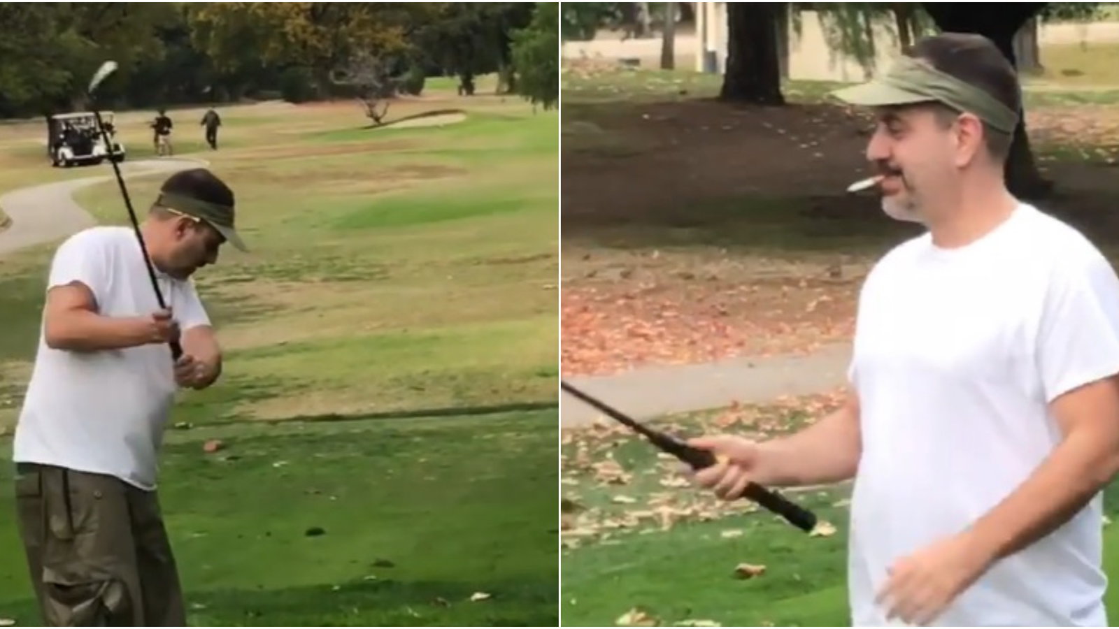 PGA Tour pro comes to the DEFENCE of golfer with a UNIQUE swing and dress sense