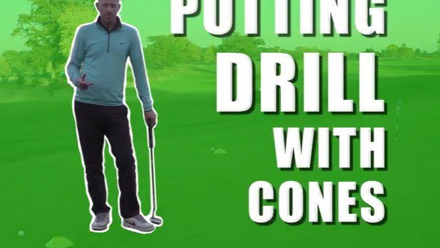 best putting drill with cones